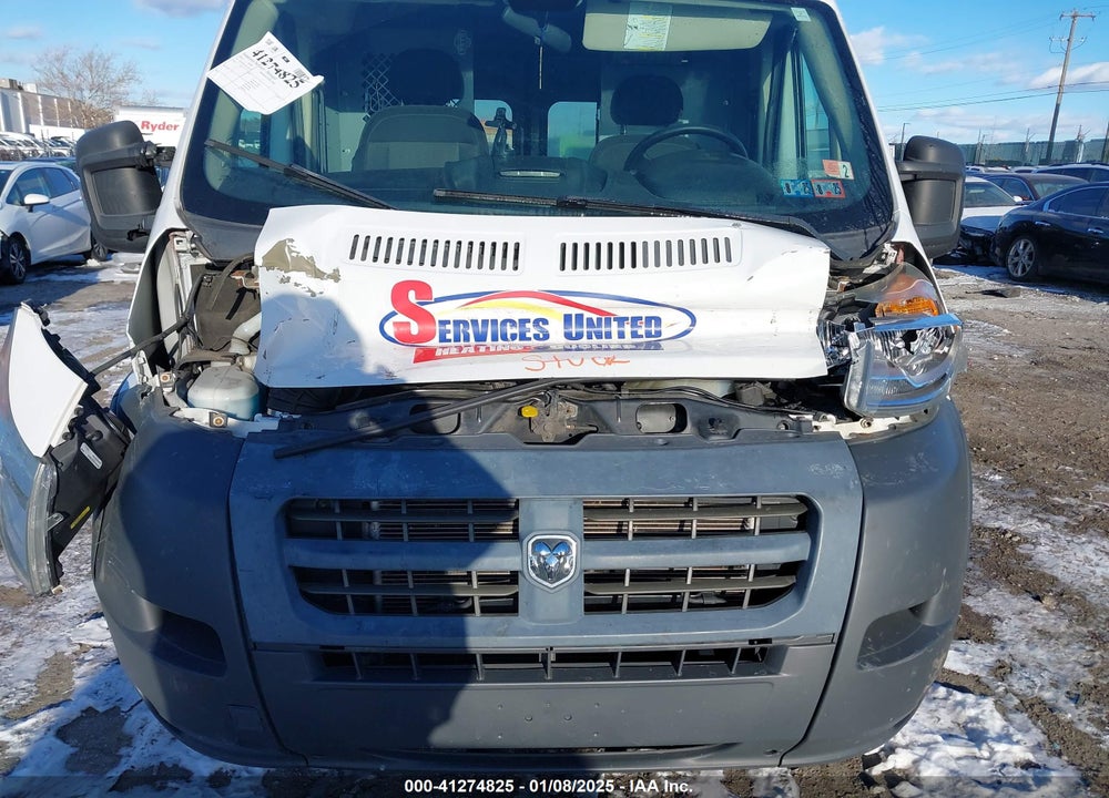 2014 RAM PROMASTER 2500 HIGH ROOF VIN: 3C6TRVDG3EE119318