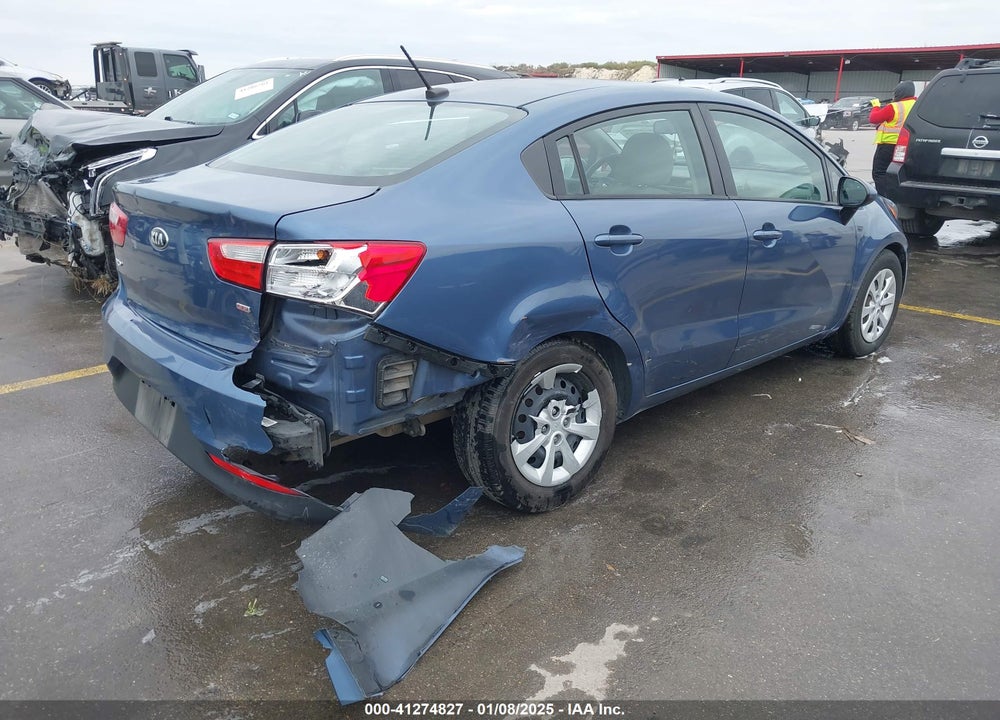 2016 KIA RIO VIN: KNADM4A31G6612007