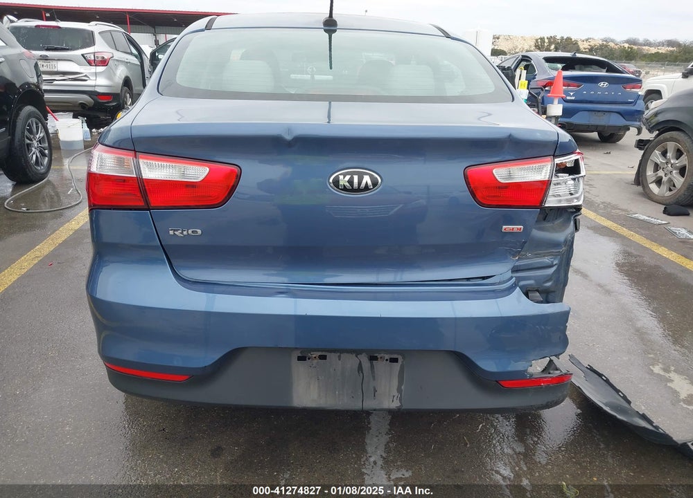 2016 KIA RIO VIN: KNADM4A31G6612007