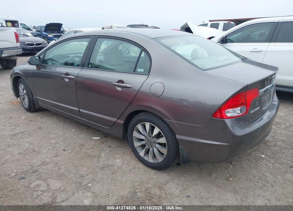 2009 HONDA CIVIC VIN: 19XFA16849E017804
