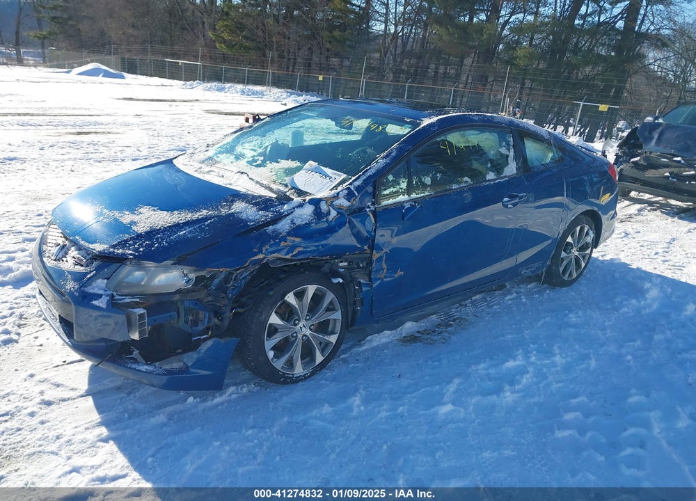2012 HONDA CIVIC VIN: 2HGFG4A50CH705972