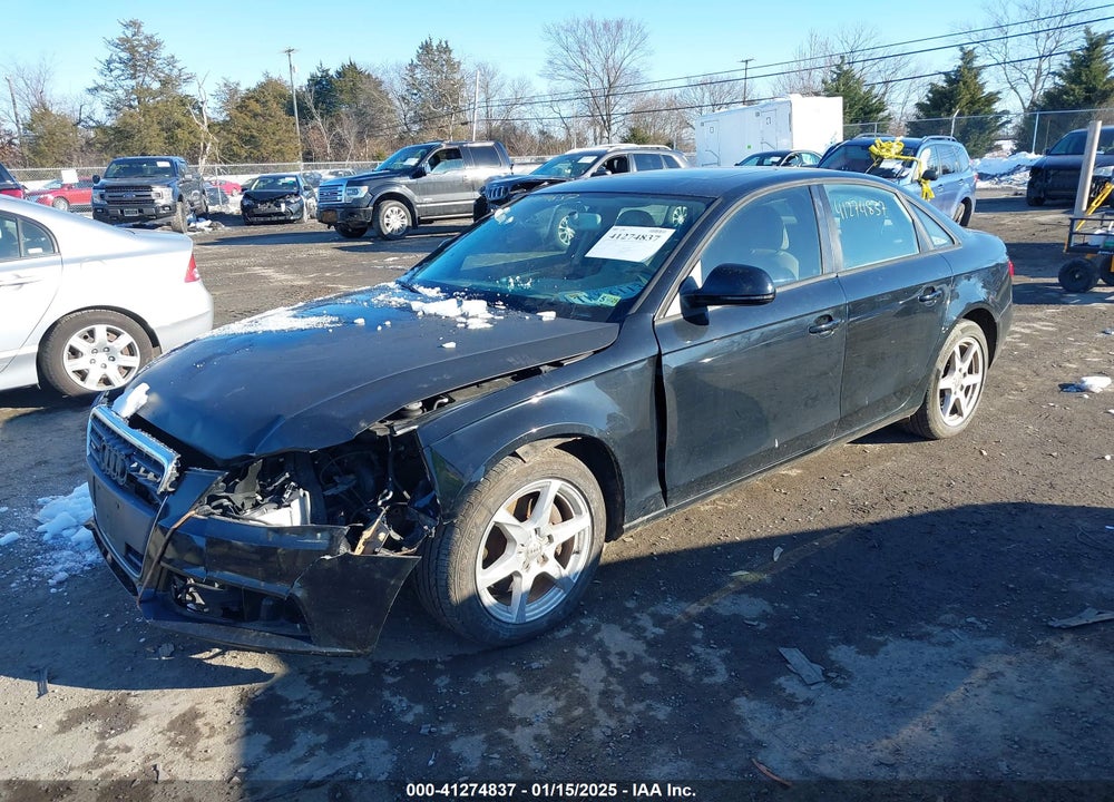 2009 AUDI A4 2.0T PREMIUM VIN: WAULF78K59N011759