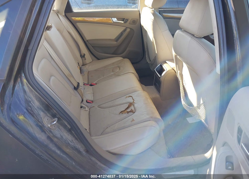 2009 AUDI A4 2.0T PREMIUM VIN: WAULF78K59N011759