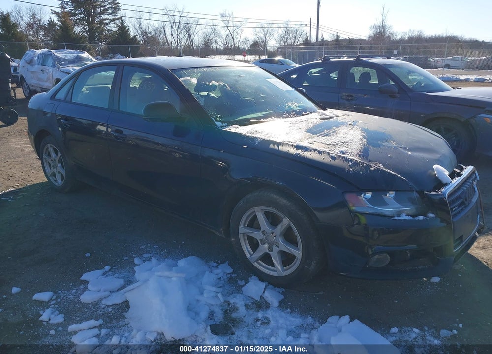 2009 AUDI A4 2.0T PREMIUM VIN: WAULF78K59N011759
