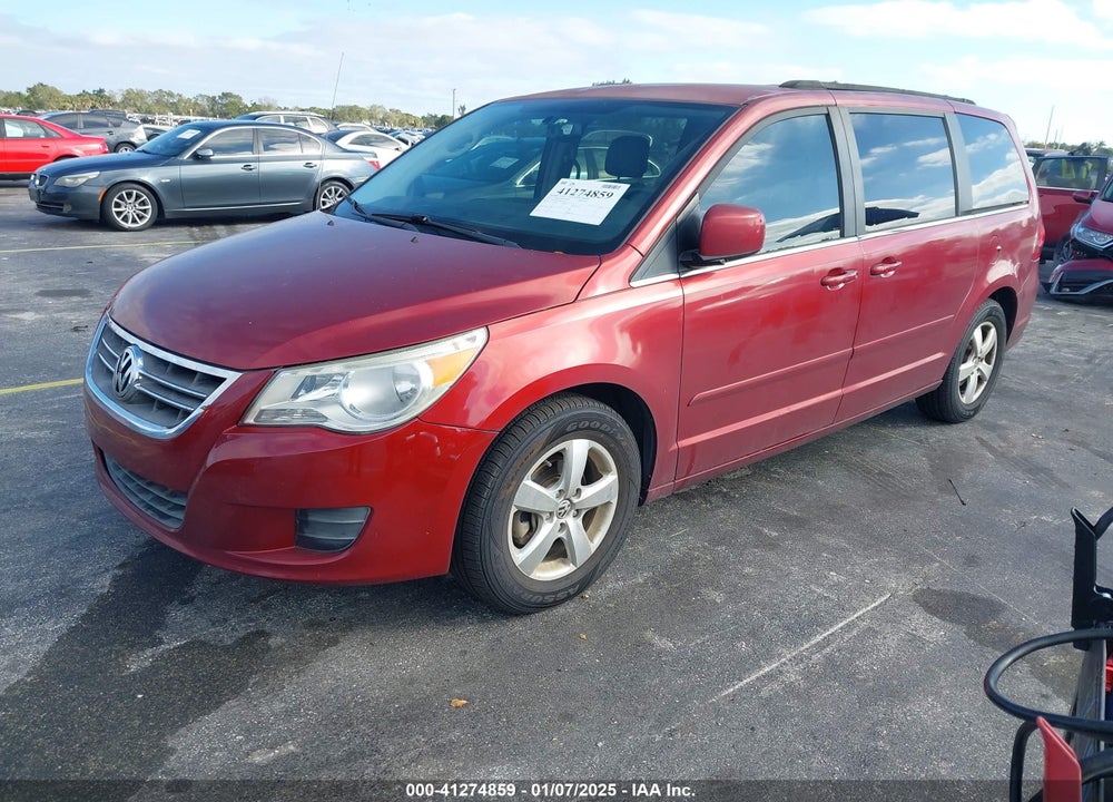2011 VOLKSWAGEN ROUTAN SE VIN: 2V4RW3DG5BR691524
