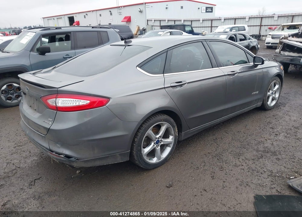 2014 FORD FUSION VIN: 3FA6P0LU3ER195691