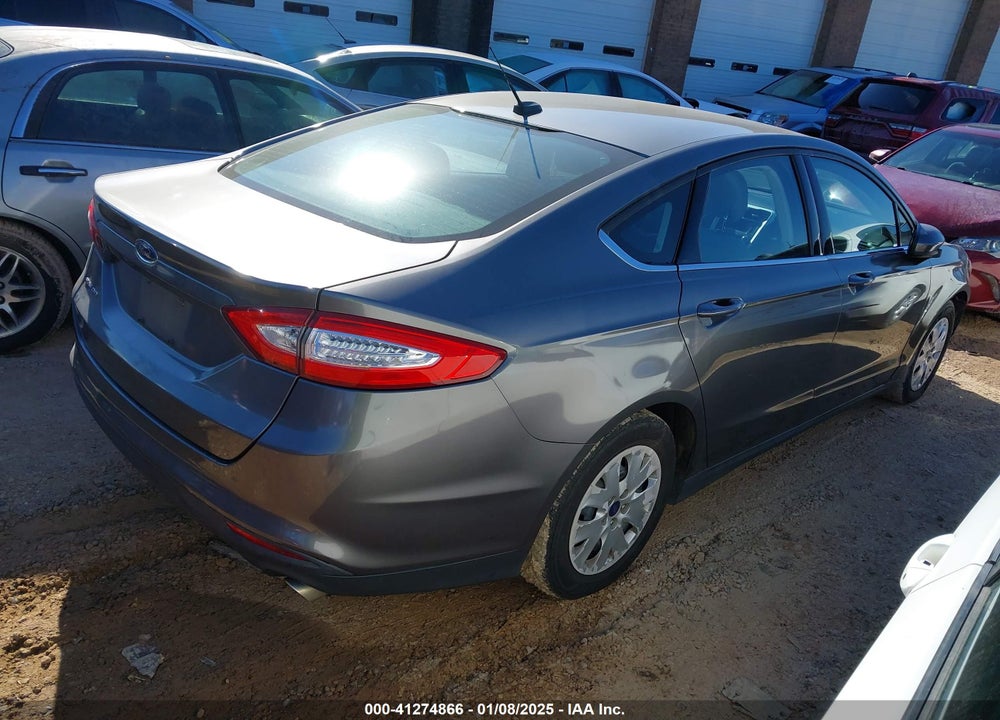 2014 FORD FUSION VIN: 1FA6P0G70E5383253
