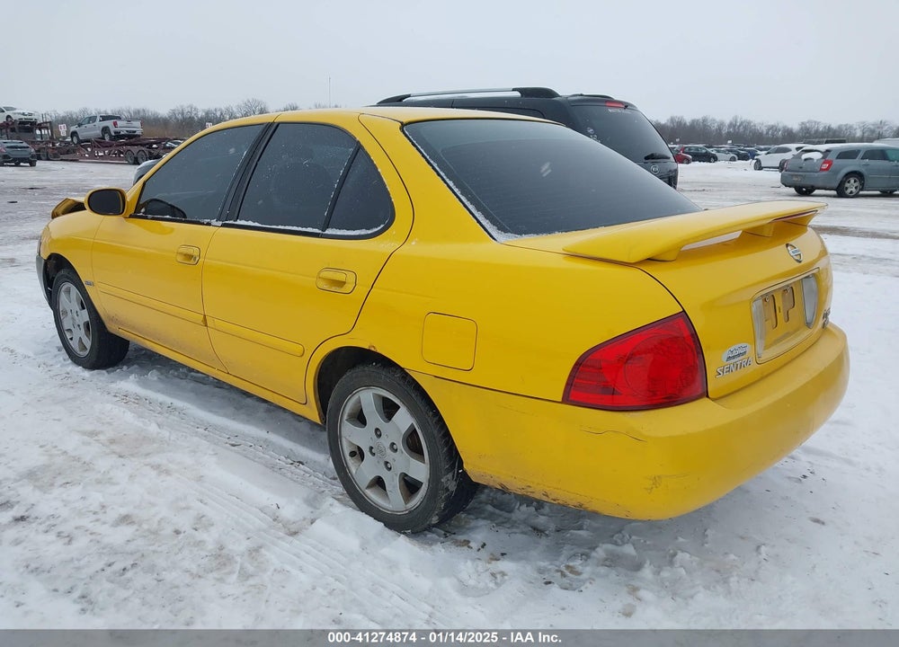 2006 NISSAN SENTRA 1.8S VIN: 3N1CB51D96L481399