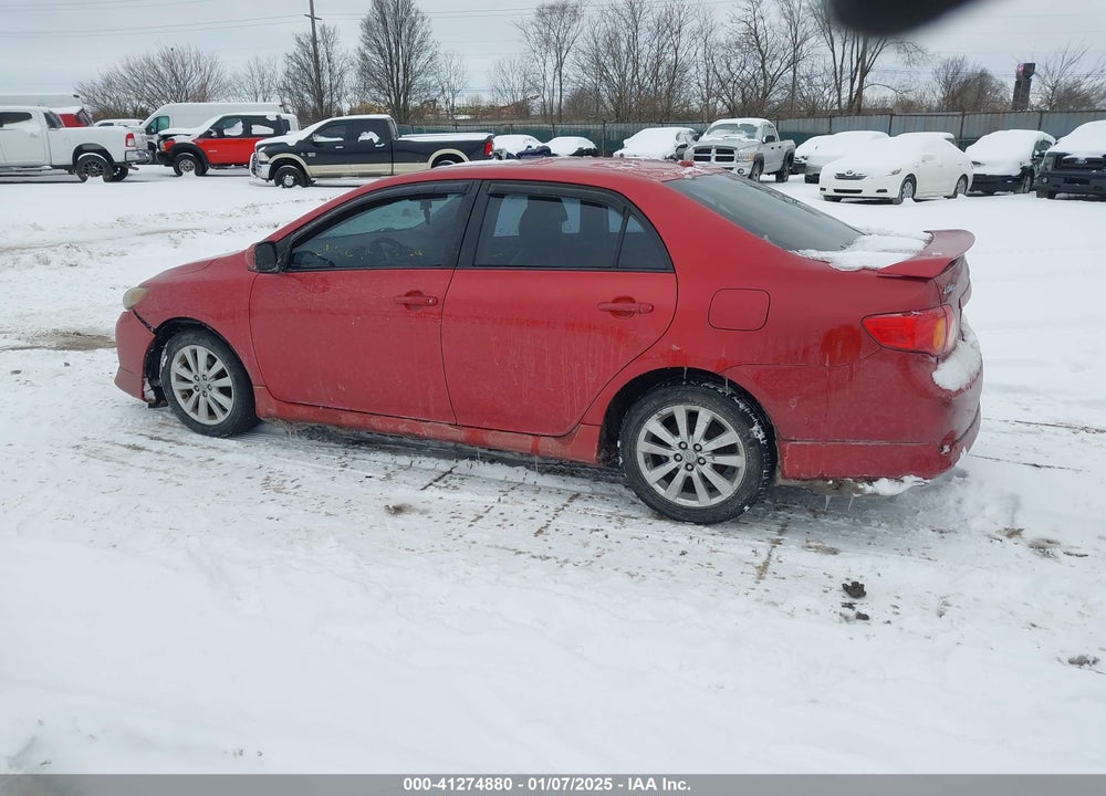 2009 TOYOTA COROLLA VIN: 2T1BU40E89C035940