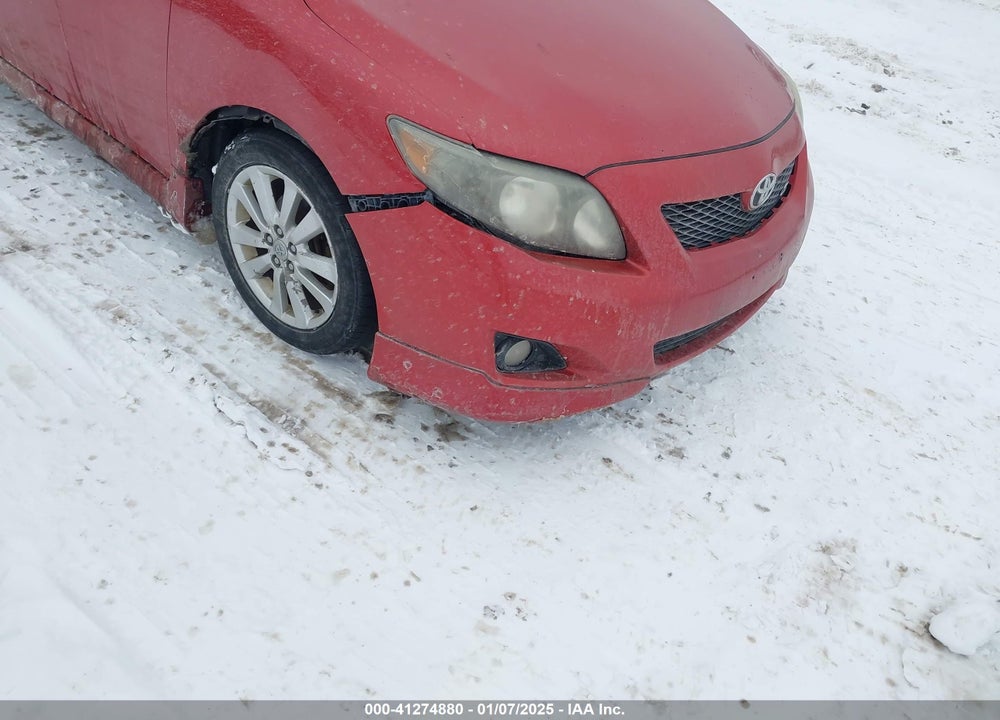 2009 TOYOTA COROLLA VIN: 2T1BU40E89C035940