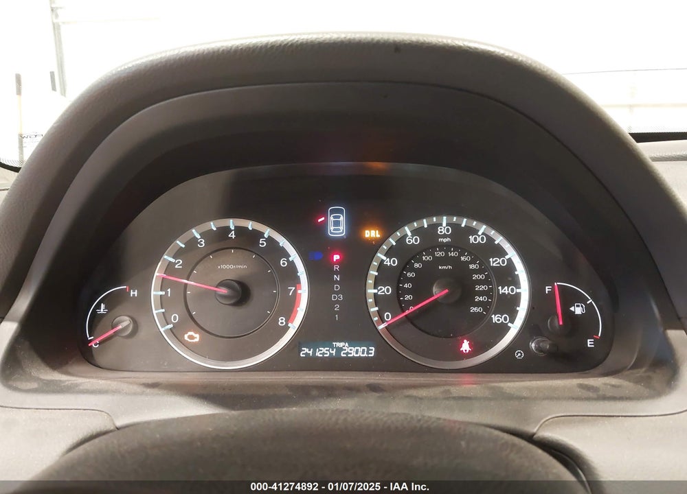 2009 HONDA ACCORD 2.4 LX-P VIN: 1HGCP26449A119726