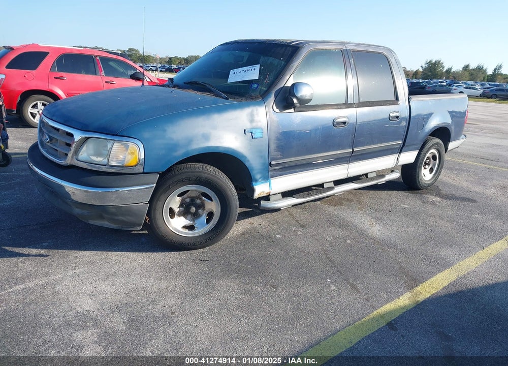 2002 FORD F-150 LARIAT/XLT VIN: 1FTRW07L82KD05954