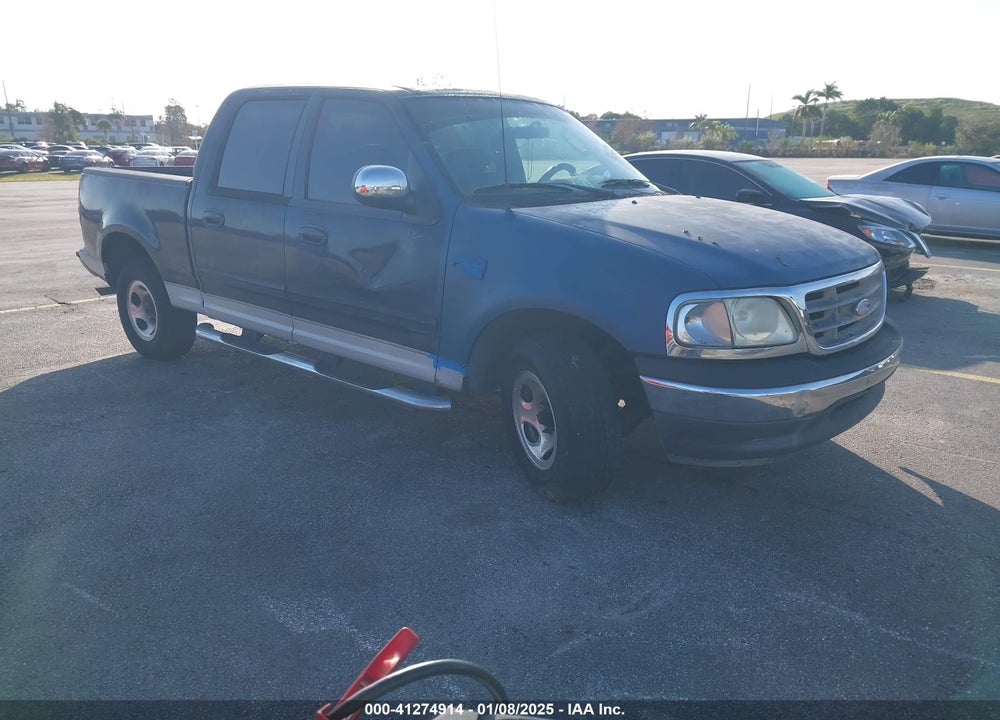 2002 FORD F-150 LARIAT/XLT VIN: 1FTRW07L82KD05954