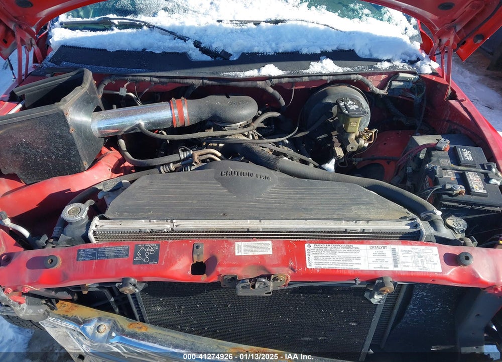1995 DODGE RAM 1500 VIN: 1B7HC16Y1SS383676