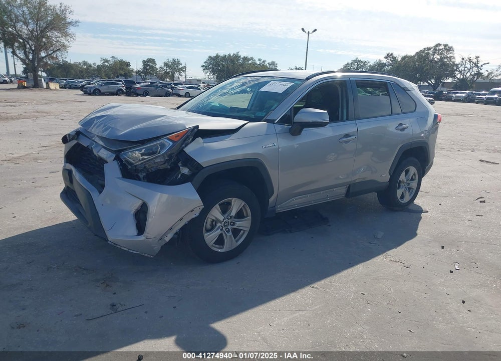 2020 TOYOTA RAV4 HYBRID XLE VIN: 2T3RWRFV4LW096437