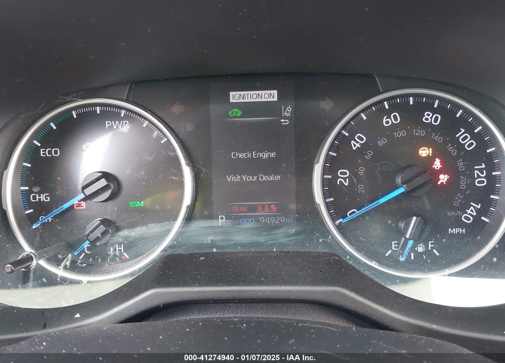 2020 TOYOTA RAV4 HYBRID XLE VIN: 2T3RWRFV4LW096437