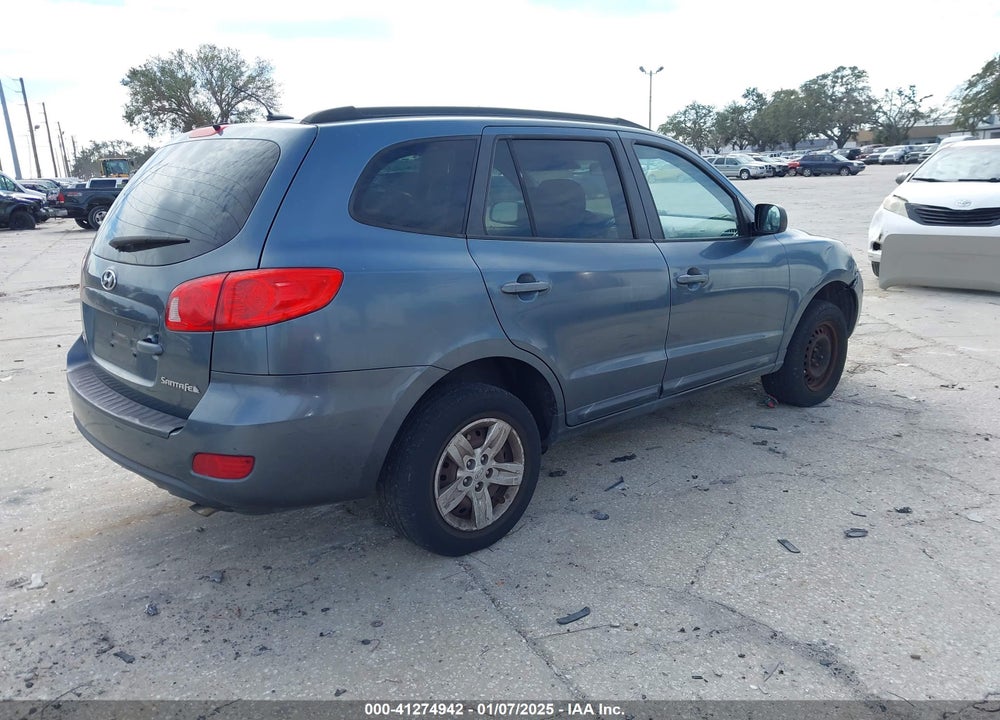 2009 HYUNDAI SANTA FE GLS VIN: 5NMSG13D69H327007