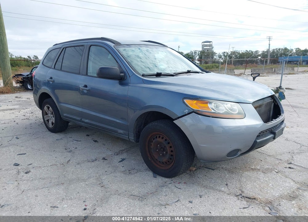 2009 HYUNDAI SANTA FE GLS VIN: 5NMSG13D69H327007
