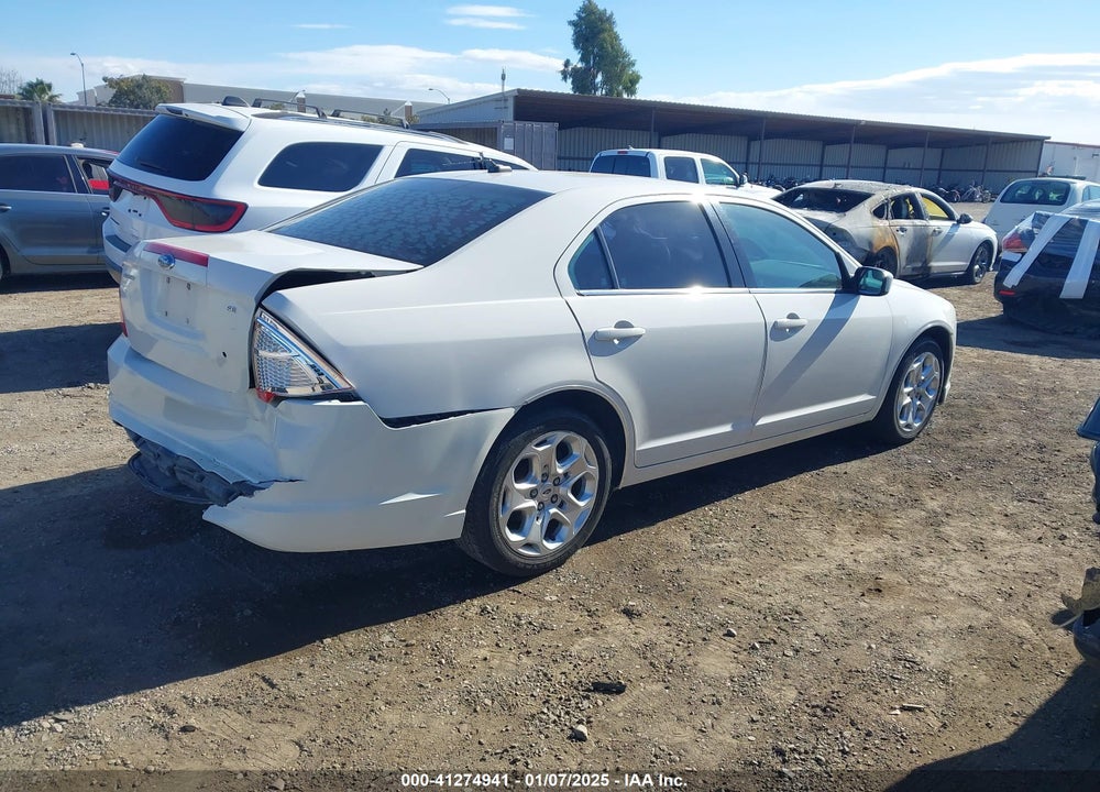 2010 FORD FUSION SE VIN: 3FAHP0HA3AR155225
