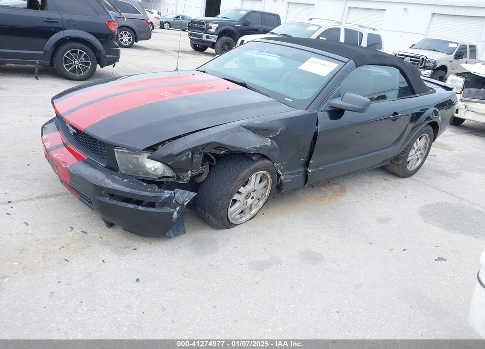 2007 FORD MUSTANG V6 DELUXE/V6 PREMIUM VIN: 1ZVHT84N975264018