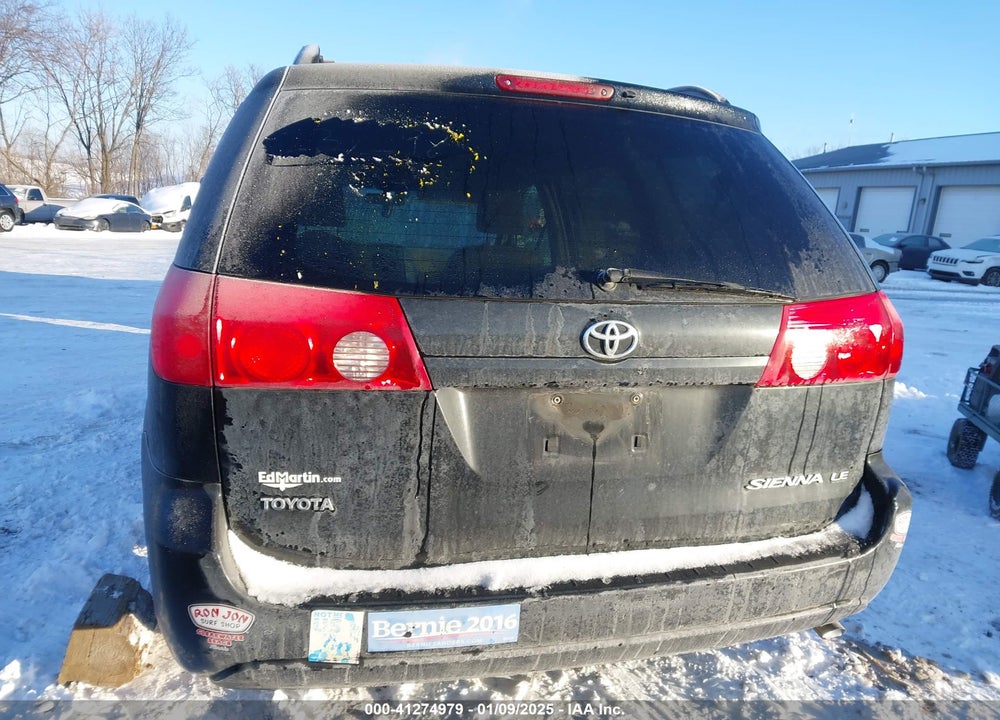 2009 TOYOTA SIENNA LE VIN: 5TDZK23CX9S237298