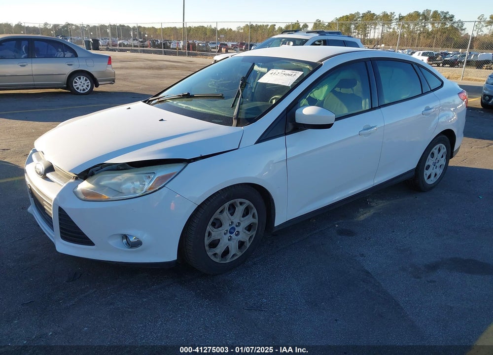 2012 FORD FOCUS SE VIN: 1FAHP3F28CL260387