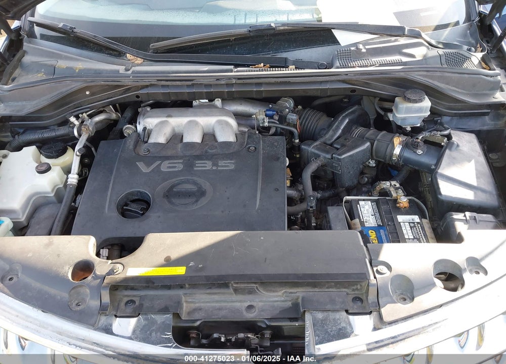 2007 NISSAN MURANO SE VIN: JN8AZ08W97W633255