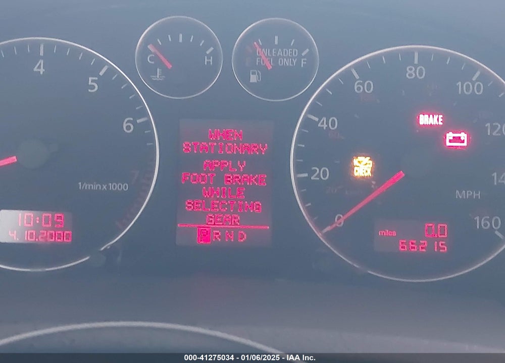 2003 AUDI A6 3.0 VIN: WAUJT64B83N064138