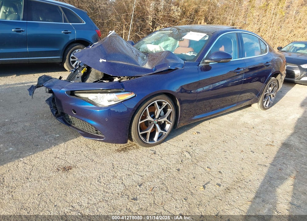 2021 ALFA ROMEO GIULIA VIN: ZARFANBN4M7648988