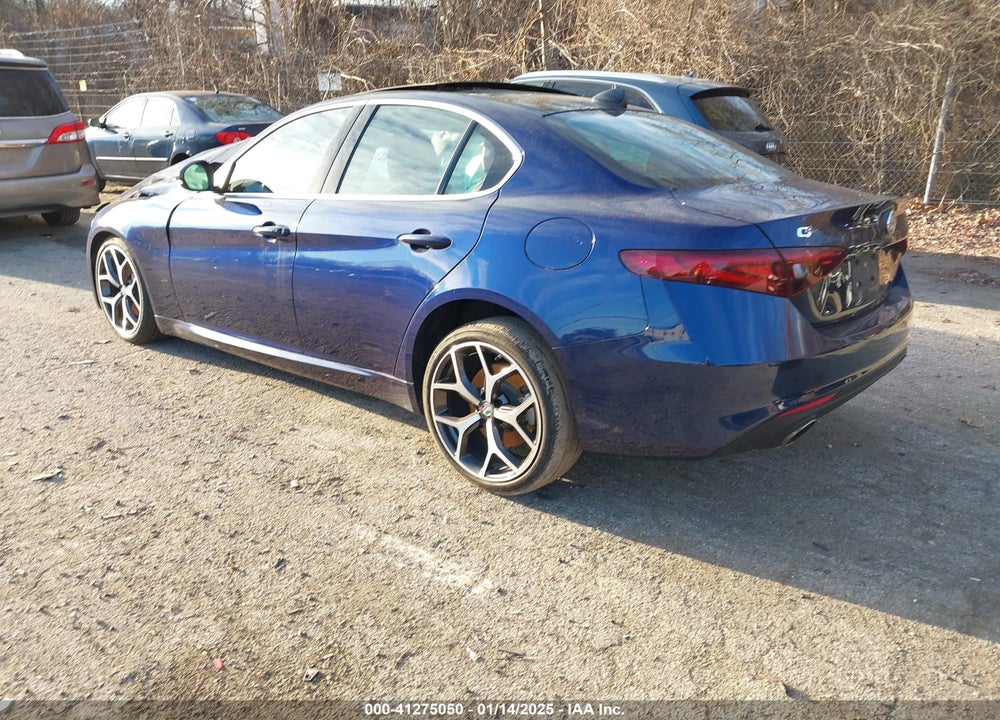 2021 ALFA ROMEO GIULIA VIN: ZARFANBN4M7648988
