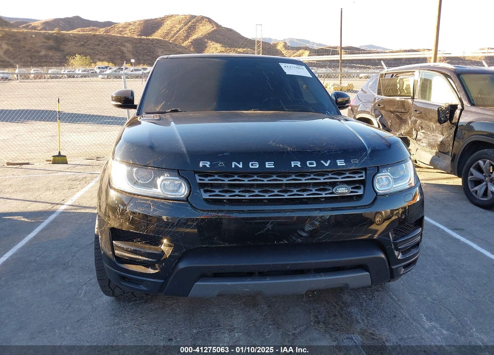 2014 LAND ROVER RANGE ROVER SPORT 3.0L V6 SUPERCHARGED HSE/3.0L V6 SUPERCHARGED SE VIN: SALWG2WFXEA396252