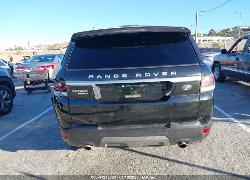 2014 LAND ROVER RANGE ROVER SPORT 3.0L V6 SUPERCHARGED HSE/3.0L V6 SUPERCHARGED SE VIN: SALWG2WFXEA396252