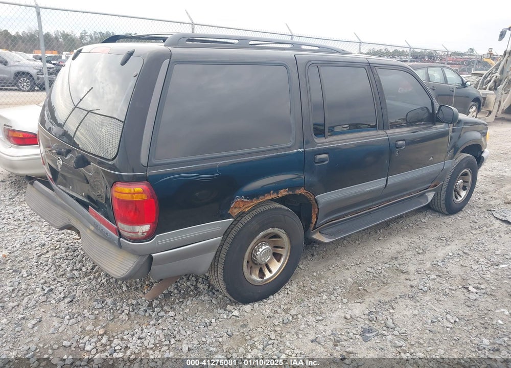 1998 MERCURY MOUNTAINEER VIN: 4M2ZU55P8WUJ40775