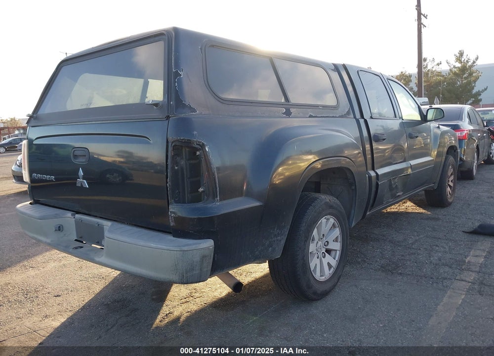 2006 MITSUBISHI RAIDER LS VIN: 1Z7HC28K06S500821