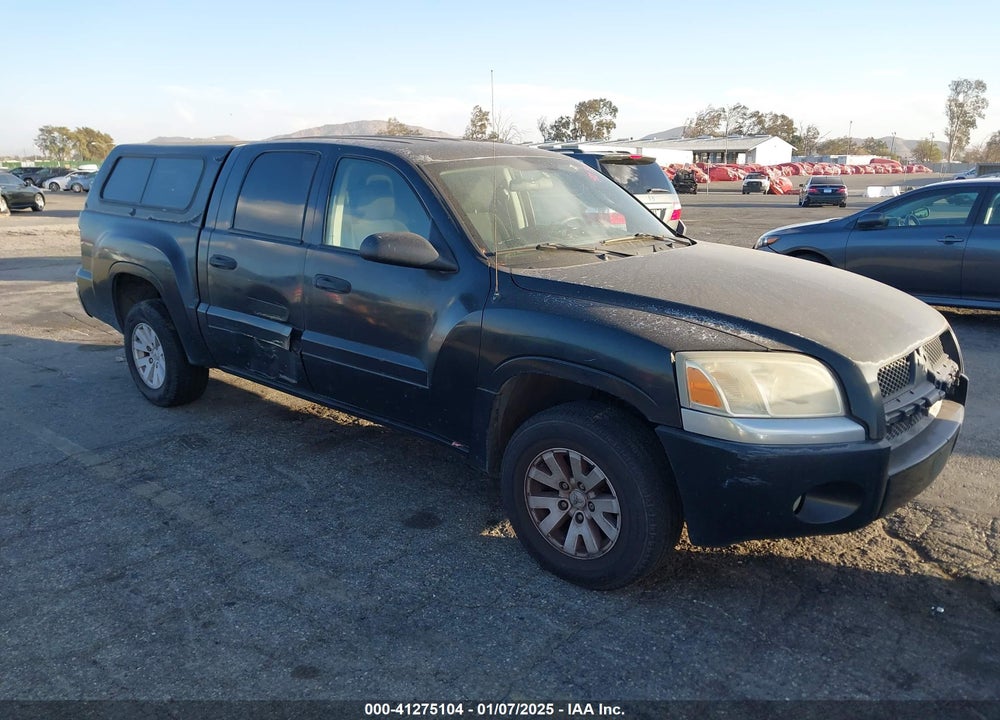 2006 MITSUBISHI RAIDER LS VIN: 1Z7HC28K06S500821