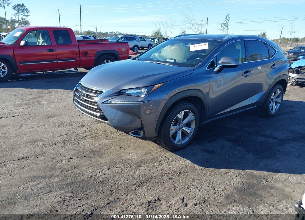 2017 LEXUS NX 200T VIN: JTJBARBZ3H2100452