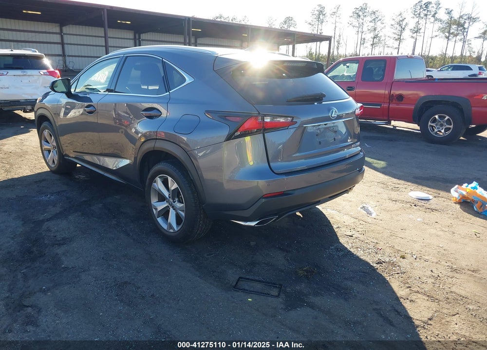 2017 LEXUS NX 200T VIN: JTJBARBZ3H2100452