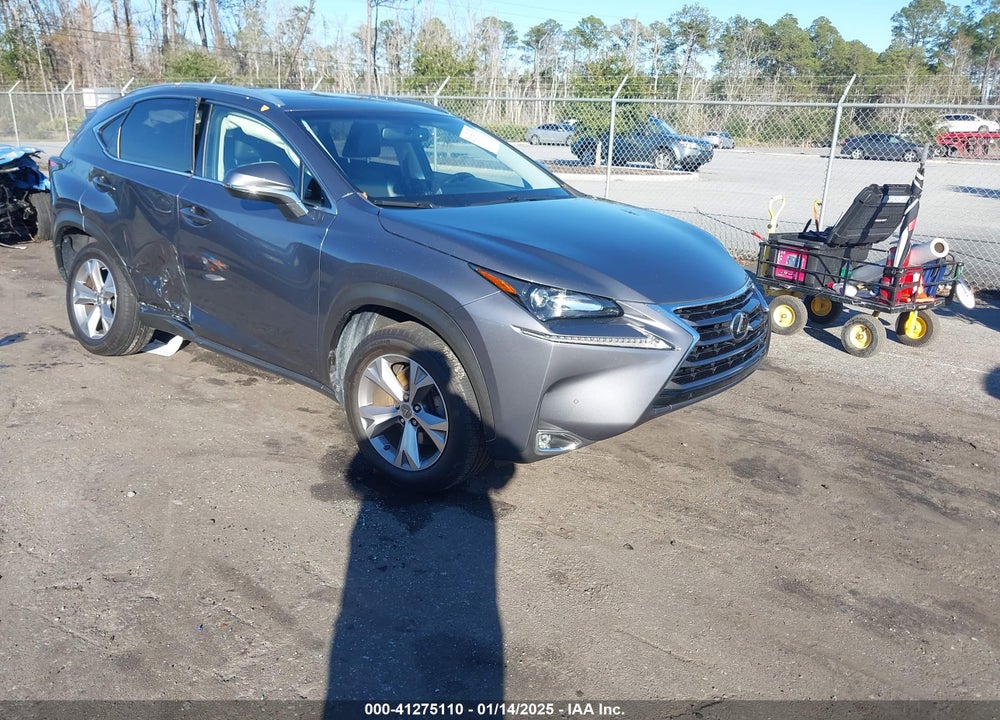 2017 LEXUS NX 200T VIN: JTJBARBZ3H2100452