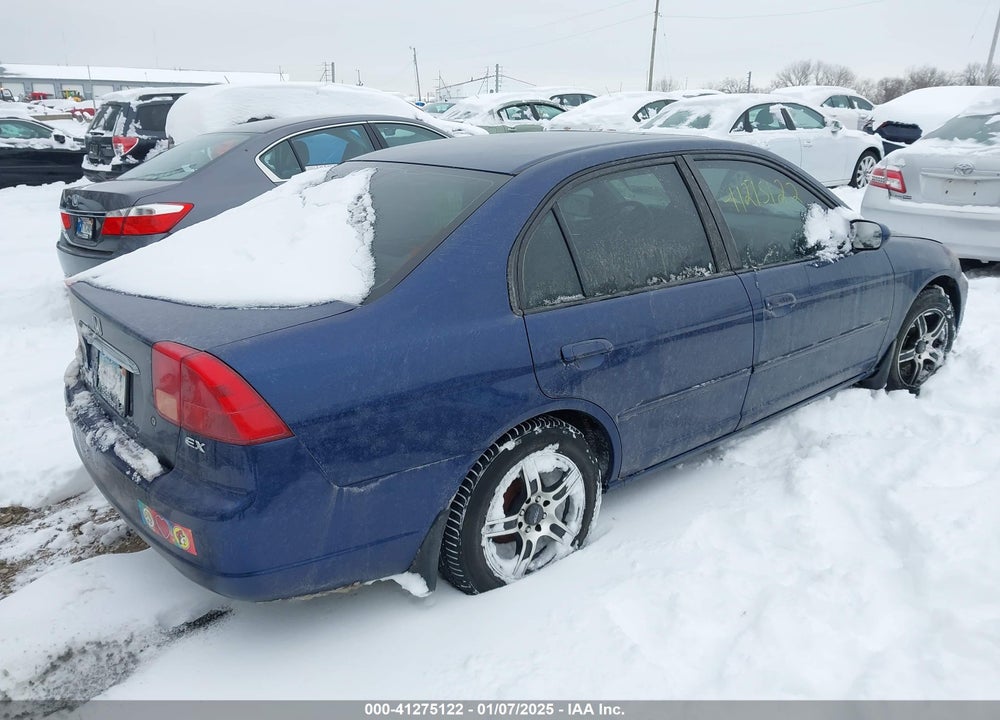 2002 HONDA CIVIC EX VIN: 1HGES26852L010812