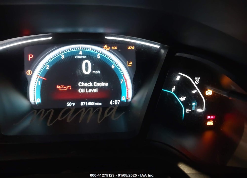 2019 HONDA CIVIC VIN: 2HGFC2F69KH562696