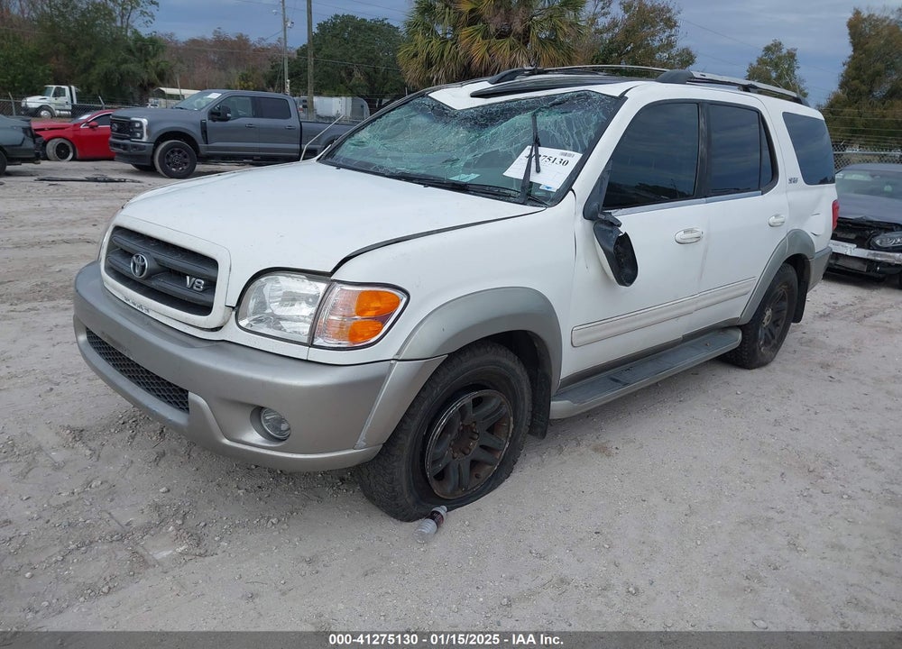 2003 TOYOTA SEQUOIA SR5 V8 VIN: 5TDZT34A83S167663