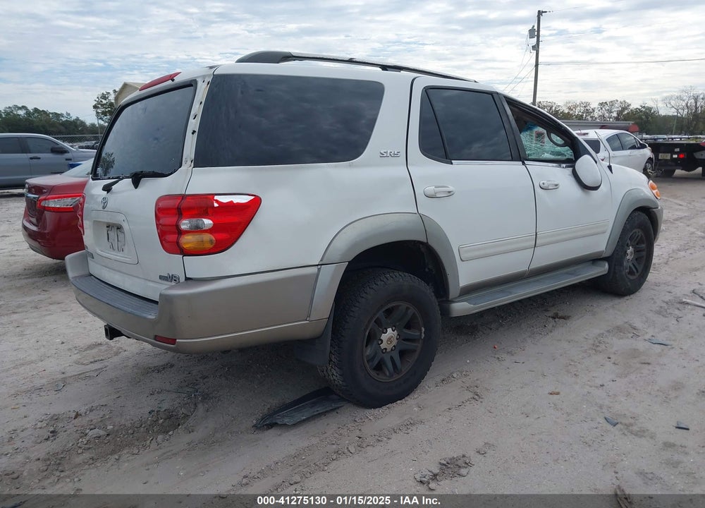 2003 TOYOTA SEQUOIA SR5 V8 VIN: 5TDZT34A83S167663