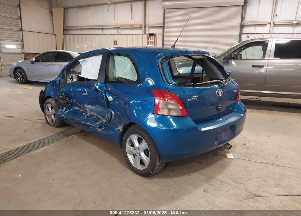 2007 TOYOTA YARIS VIN: JTDJT903575070200