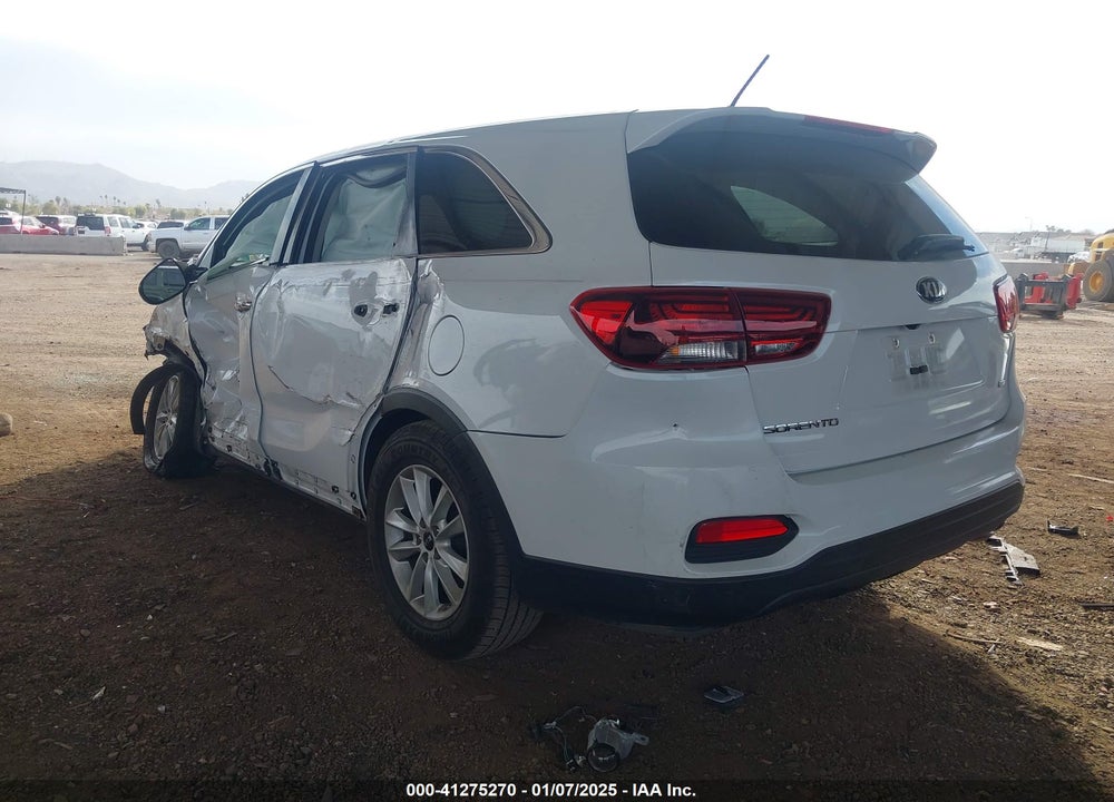 2019 KIA SORENTO 2.4L L VIN: 5XYPG4A36KG611142