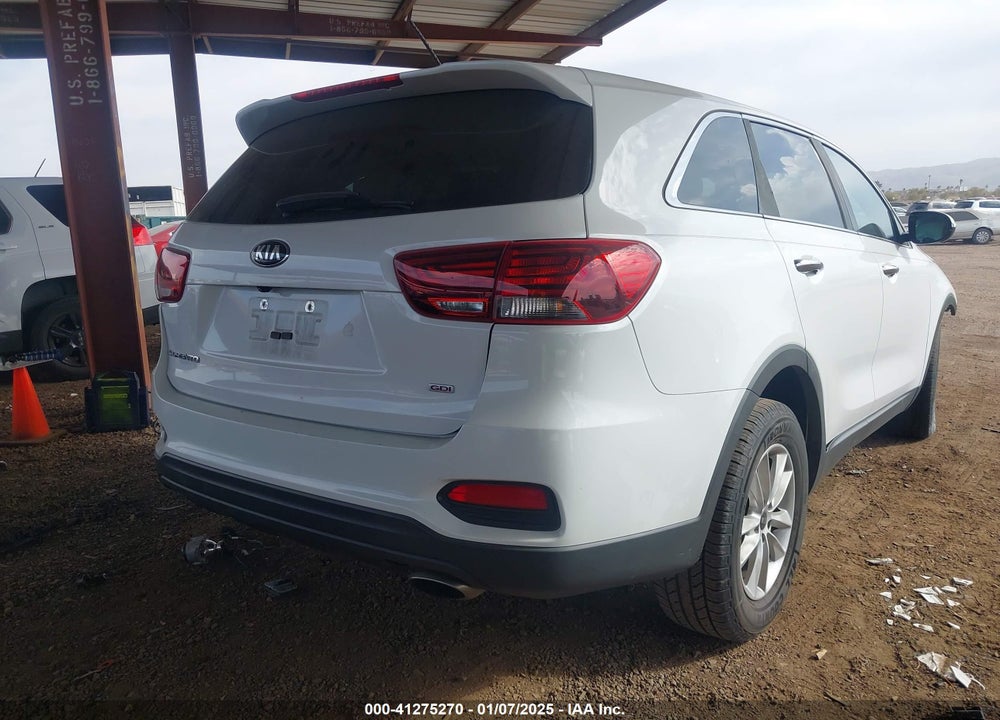2019 KIA SORENTO 2.4L L VIN: 5XYPG4A36KG611142