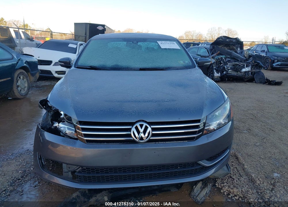 2013 VOLKSWAGEN PASSAT 2.5L SE VIN: 1VWBP7A38DC123620