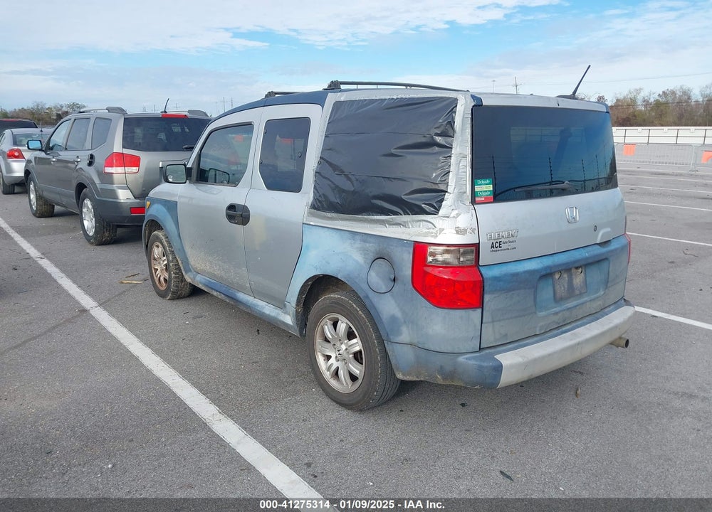 2006 HONDA ELEMENT EX VIN: 5J6YH18676L016188