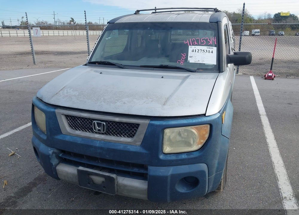 2006 HONDA ELEMENT EX VIN: 5J6YH18676L016188