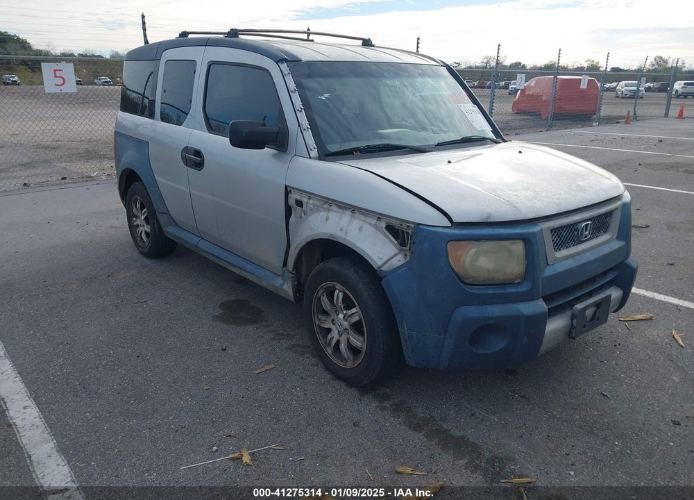 2006 HONDA ELEMENT EX VIN: 5J6YH18676L016188