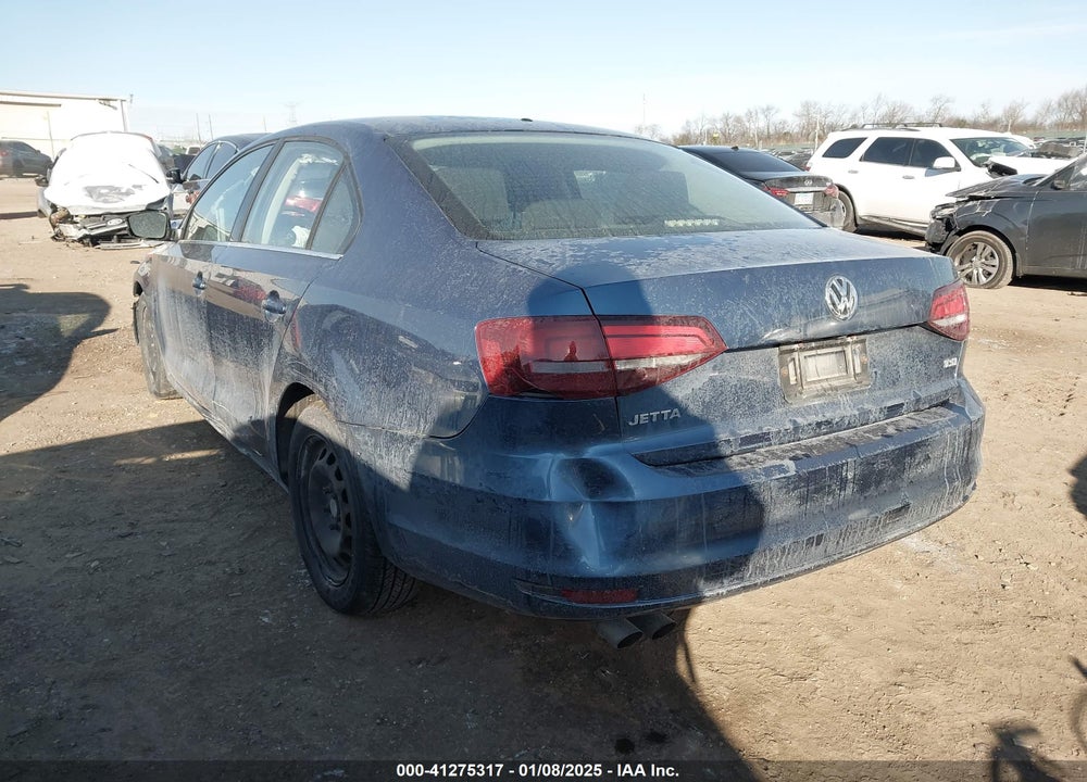 2017 VOLKSWAGEN JETTA VIN: 3VW167AJ9HM227650